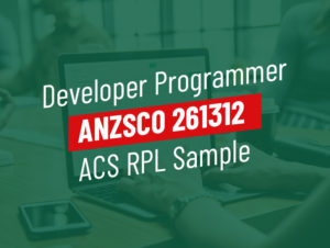 ACS RPL Sample Developer Programmer