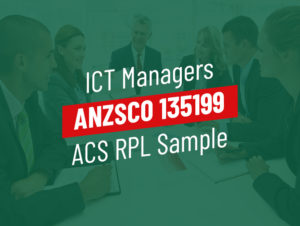 ACS RPL Sample ICT Managers