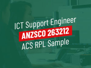 ACS RPL Sample ICT Support Engineer