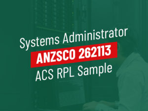 ACS RPL Sample Systems Administrator