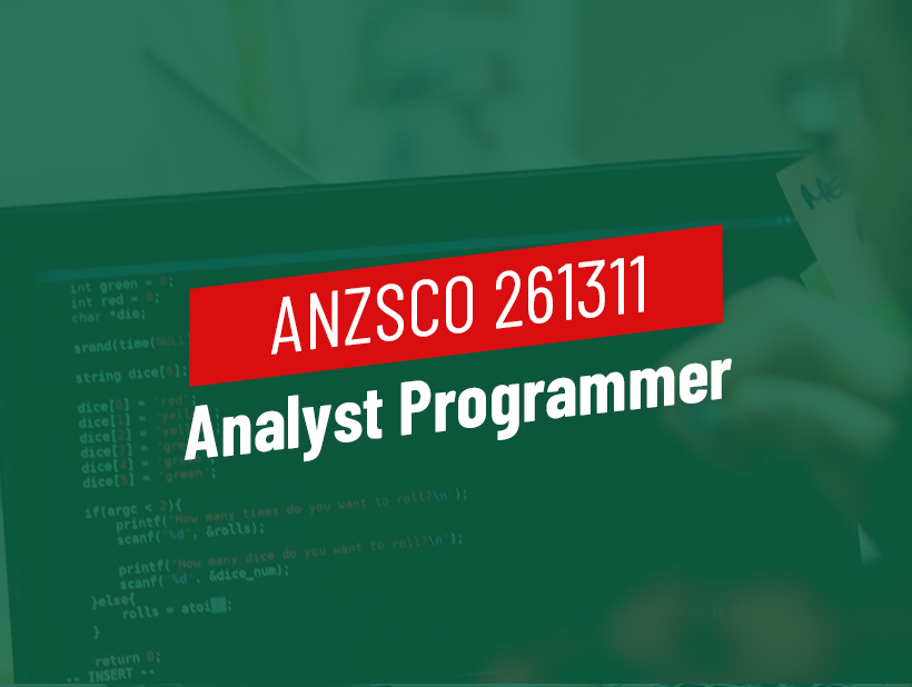 ANZSCO CODES for ACS degree assessment