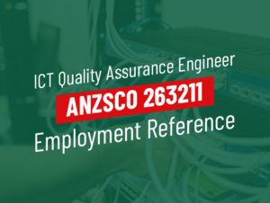 employment reference letter sample ICT Quality Assurance Engineer