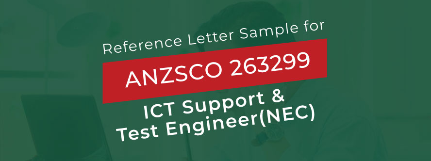 ACS Reference Letter Sample for ICT Support And Test Engineer (nec)