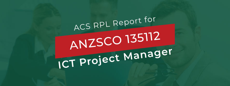 ACS RPL Sample for ICT Project Managers 