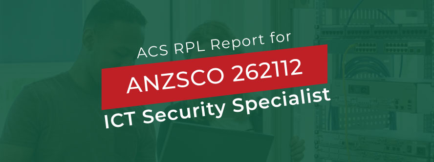 ACS RPL Sample for ICT Security Specialist
