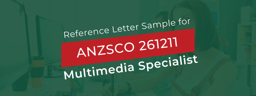 ACS Reference Letter Sample for Multimedia Specialist
