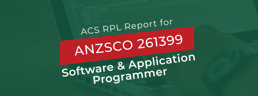 ACS RPL Sample for Software and Applications Programmer(nec)