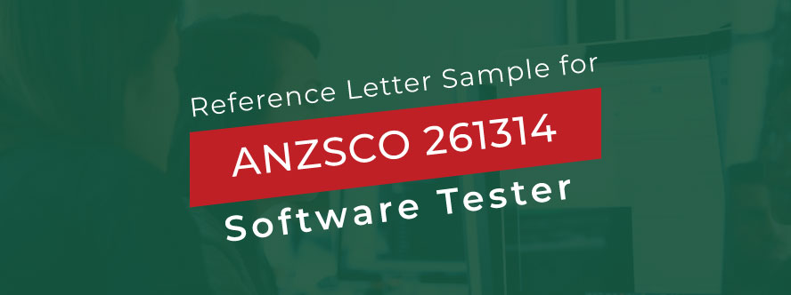 ACS Reference Letter Sample for Software Tester