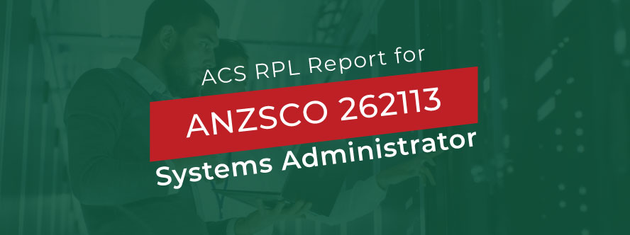 ACS RPL Sample for Systems Administrator